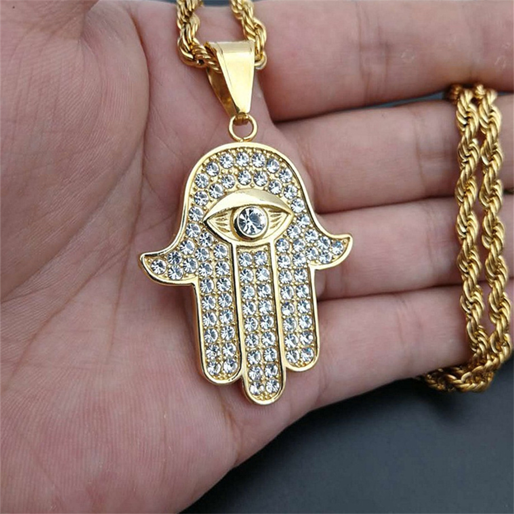 Tulsi Holy Basil - Turkish Eye Hamsa Hand of Fatima
