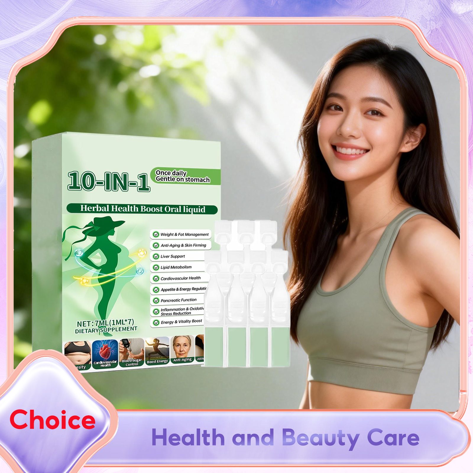 Herbal Wellness Liquid - 10 in 1 Herbal Health Support