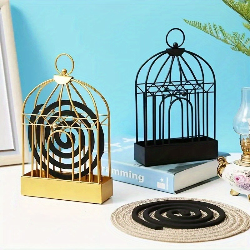 Tulsi Holy Basil - Mosquito Coil Holder, Incense Burner Rack,