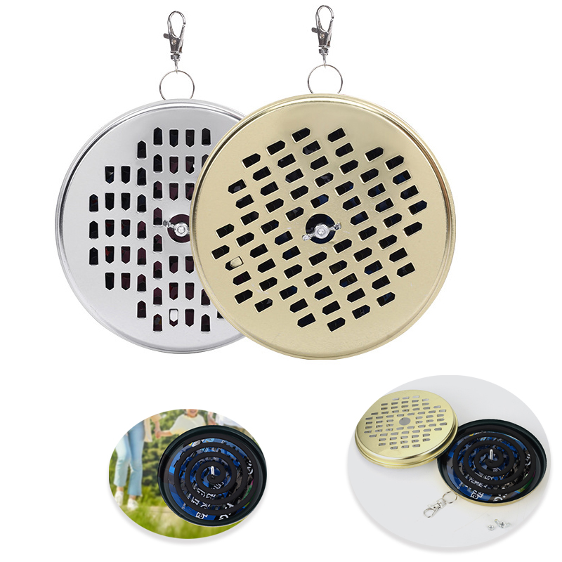 Tulsi Holy Basil - Portable Mosquito Coil Holder, Hanging Incense