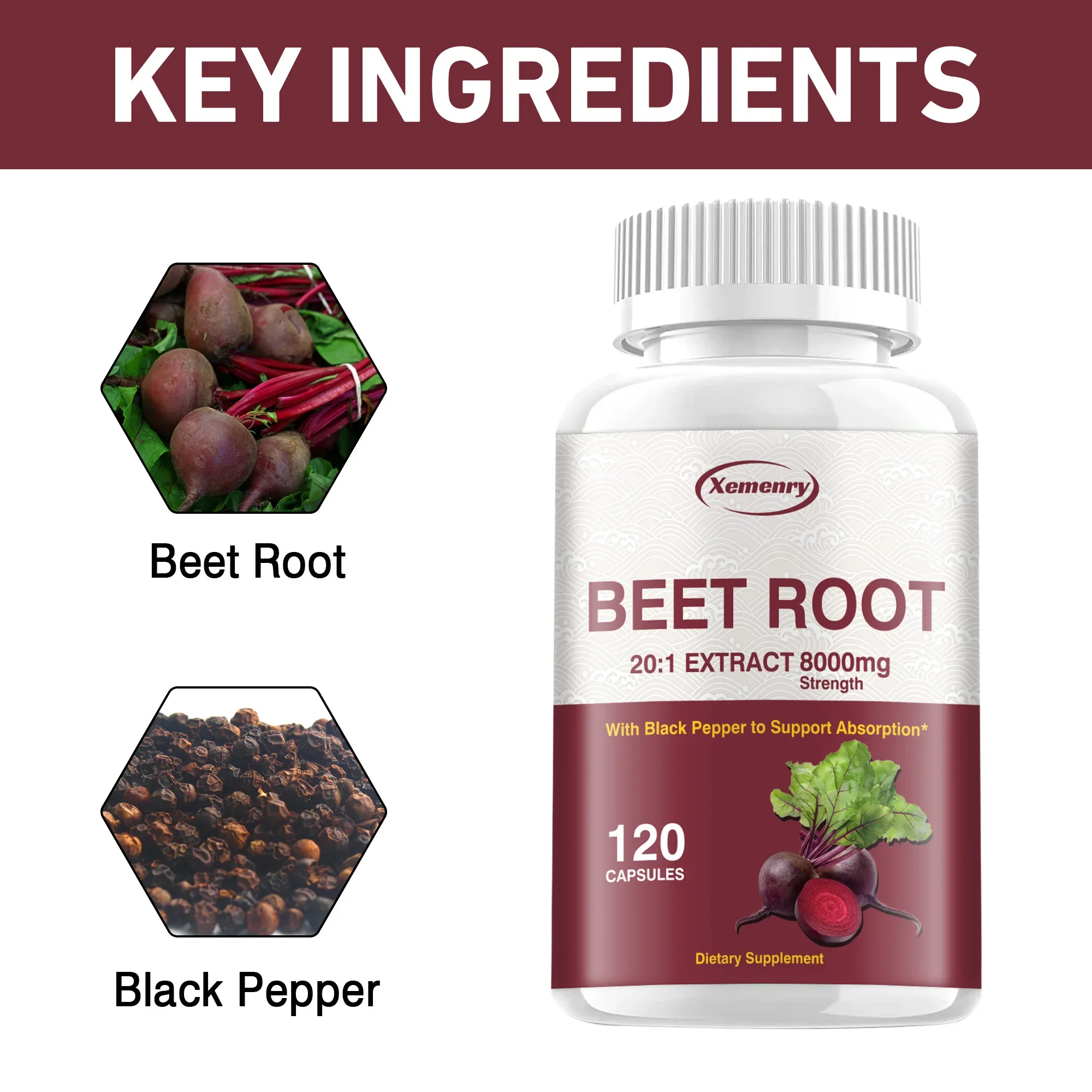 Beet Root Capsules - Supports  - Valerian Root Capsule avis et prix