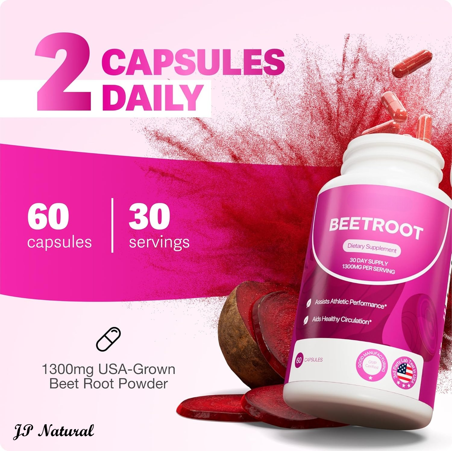 Rosabella Organic Beet Root Ca - Valerian Root Capsule avis et prix