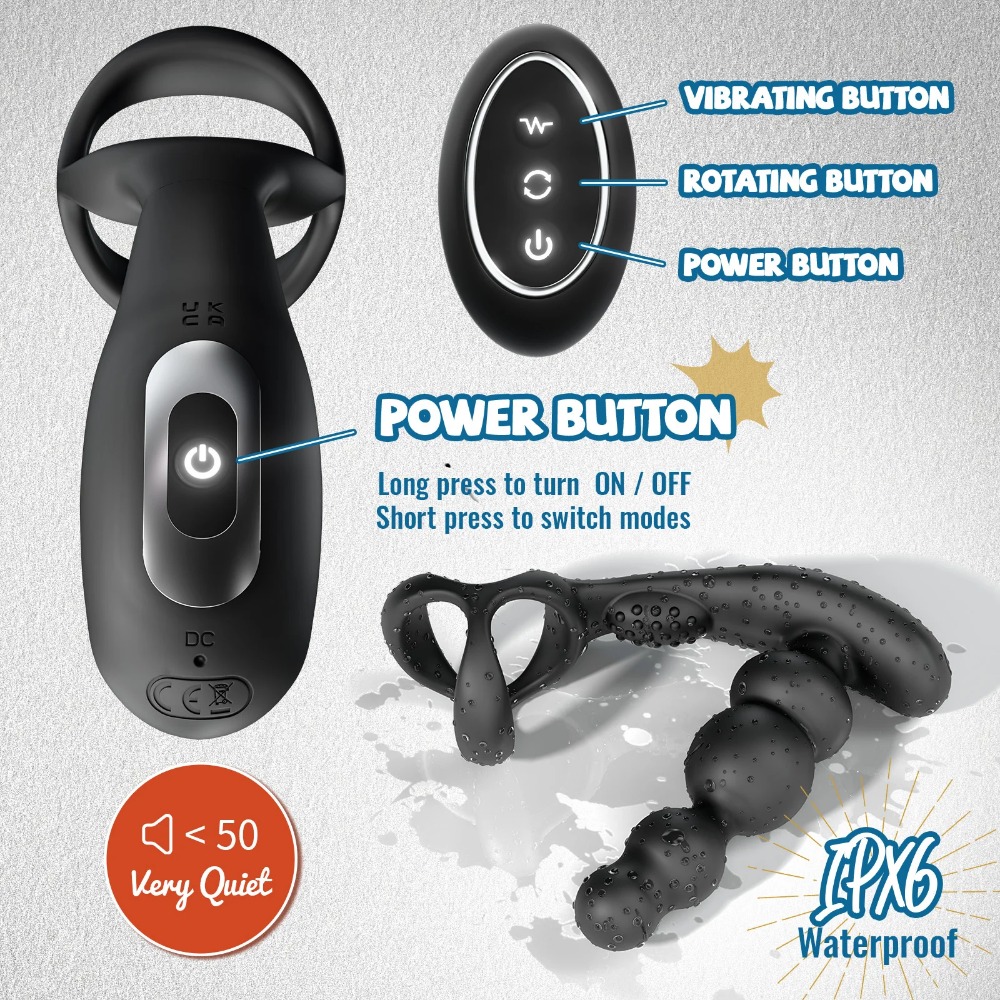 Male Prostate Massager Vibrato - Wellness X avis et prix