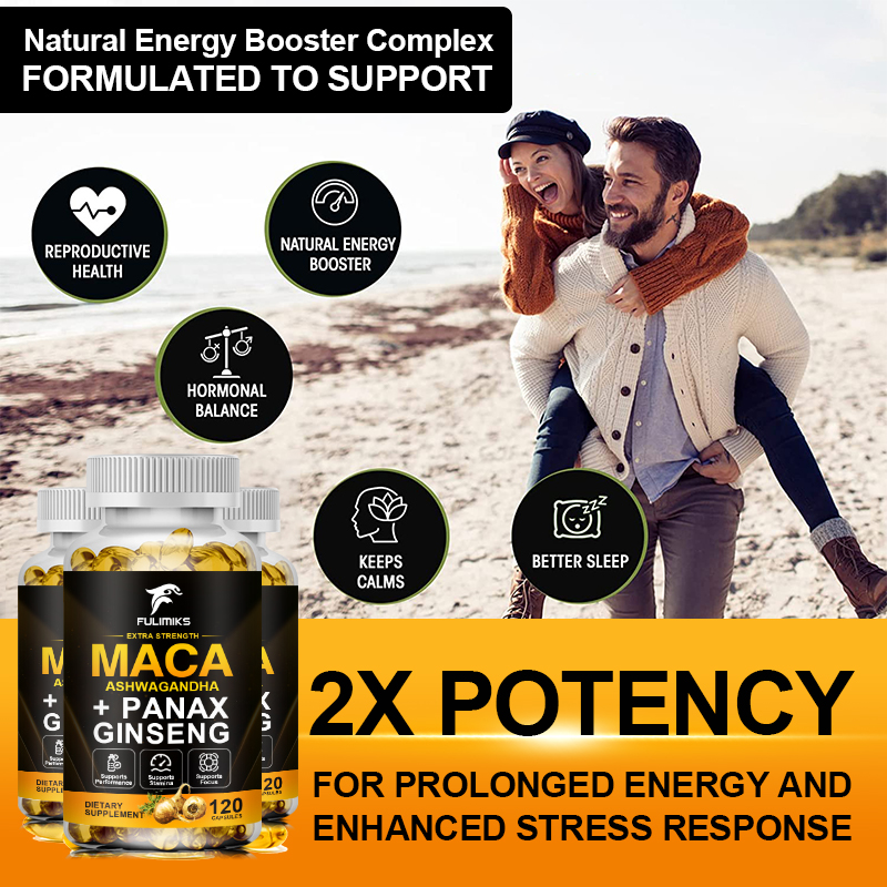 Premium Maca Ashwagandha Capsu - Valerian Root Capsule avis et prix