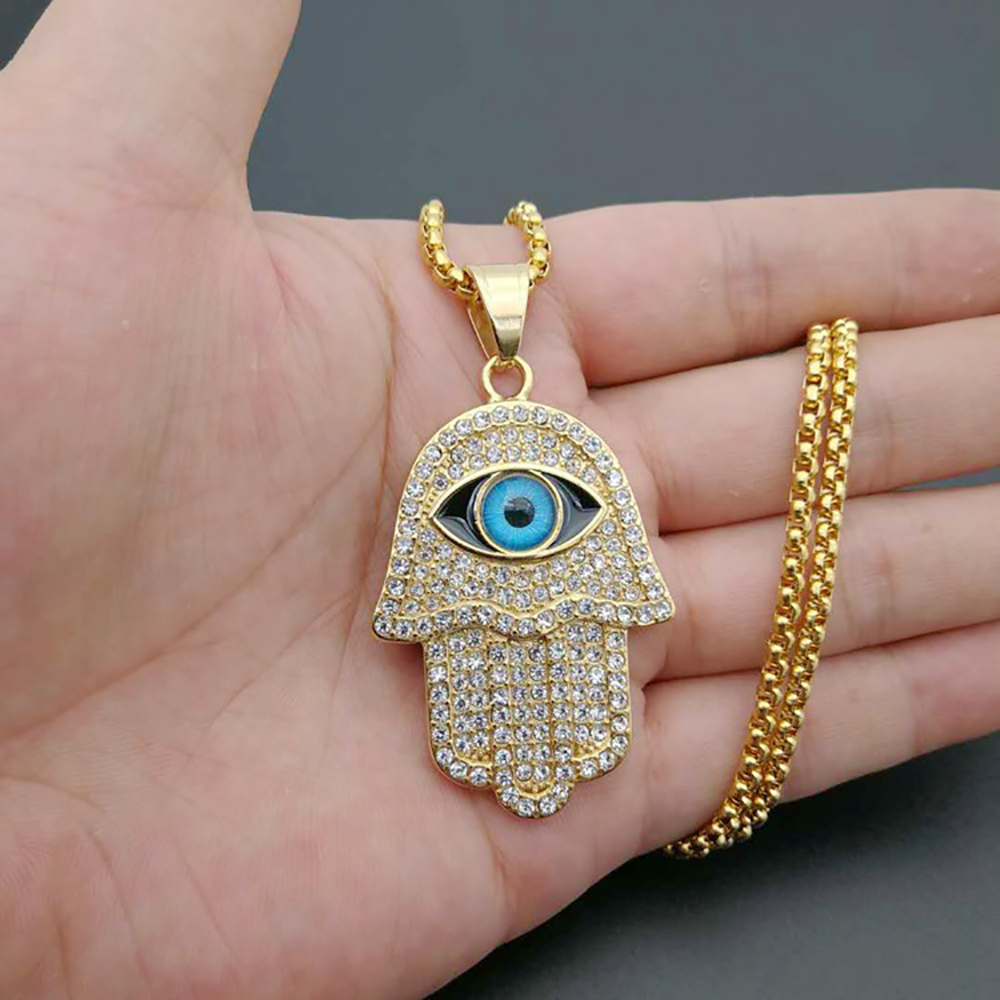 Turkish Evil Eye Hamsa Hand of - Tulsi Holy Basil avis et prix