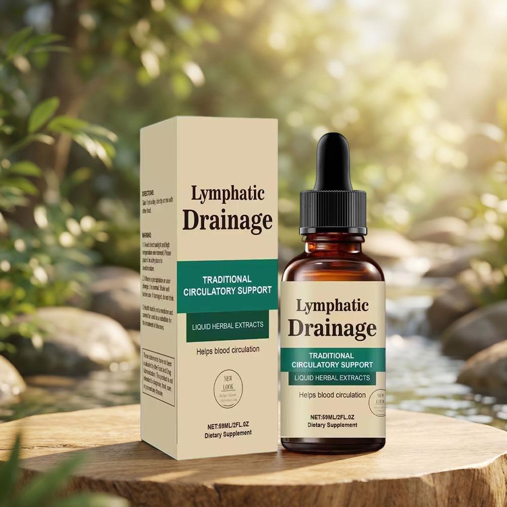 Lymphatic Drainage Drops Liqui - Herbal Wellness Liquid avis et prix