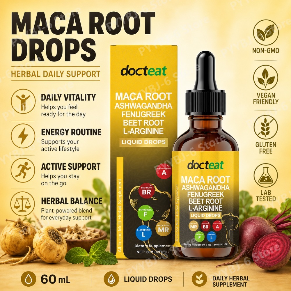 Maca Root Beet Root L-Arginine - Herbal Wellness Liquid avis et prix