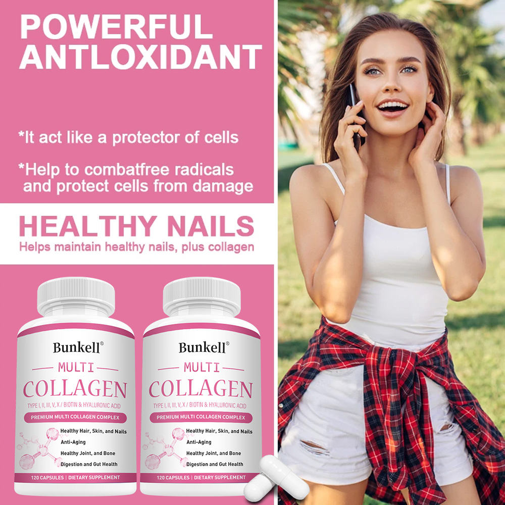 Multi Collagen Capsules 2000mg - Wellness X avis et prix
