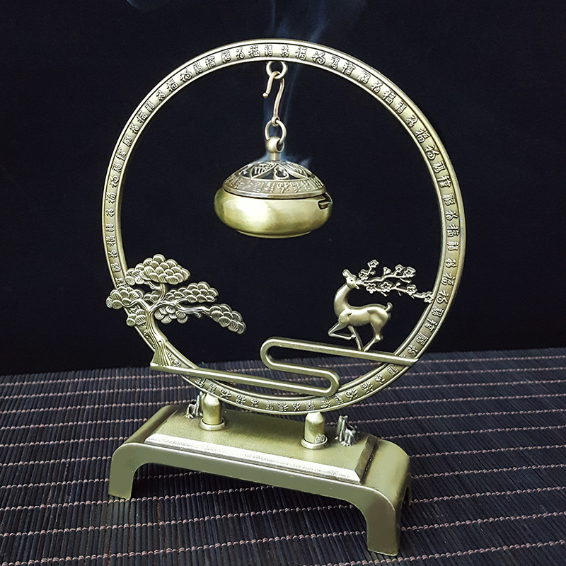 Fu Lu Shou Hanging Incense Bur - Tulsi Holy Basil avis et prix