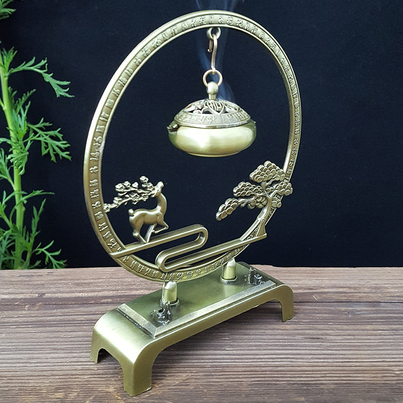 Fu Lu Shou Hanging Incense Bur - Tulsi Holy Basil avis et prix