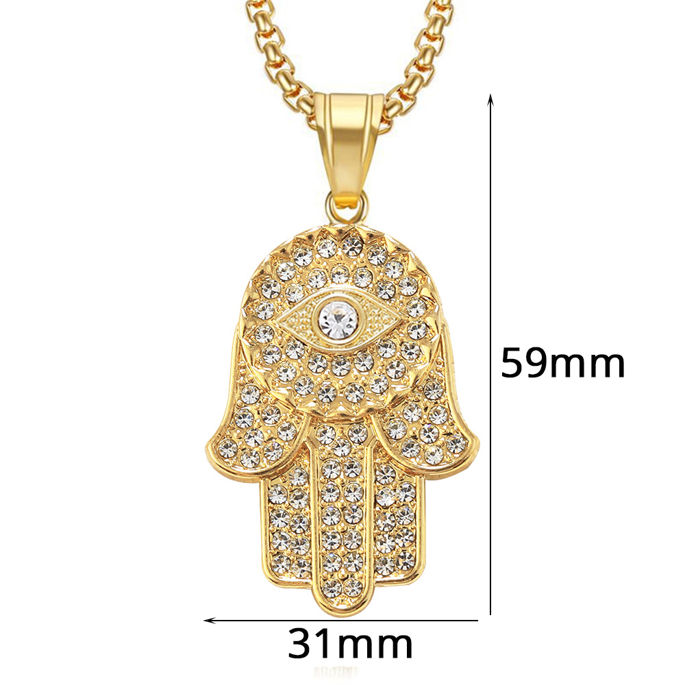 Turkish Evil Eye Hamsa Hand of - Tulsi Holy Basil avis et prix