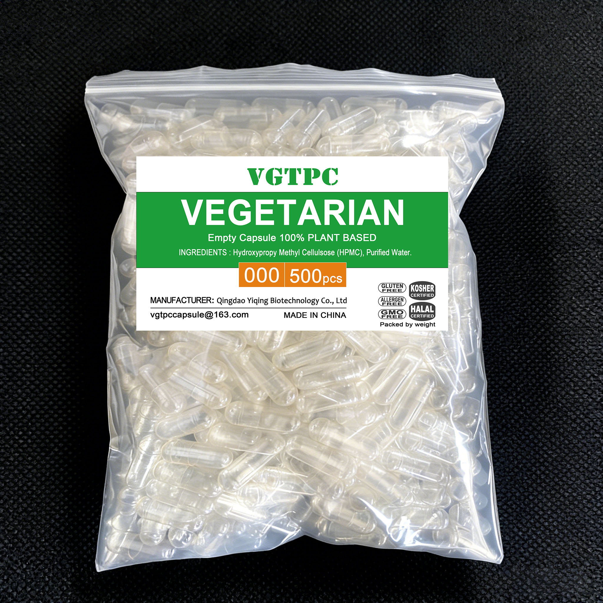 500PCS Vegetarian Empty Pill C - Valerian Root Capsule avis et prix