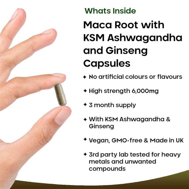 Maca Root Supplement - Improve - Valerian Root Capsule avis et prix