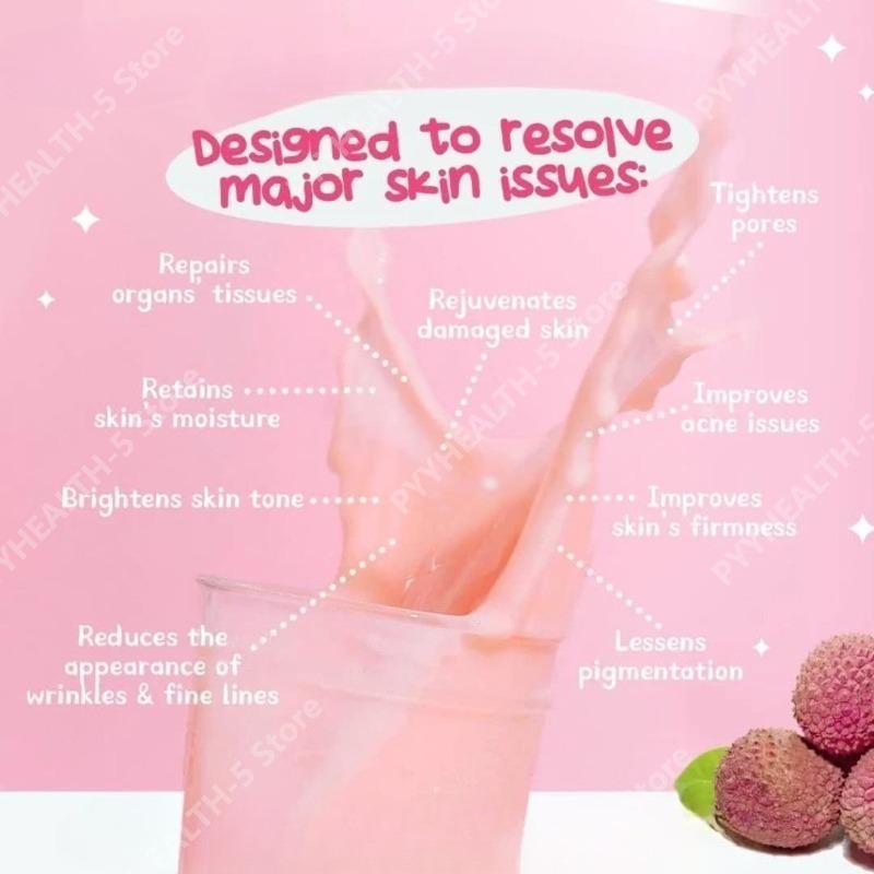 Lychee Drink with Collagen & F - Wellness X avis et prix