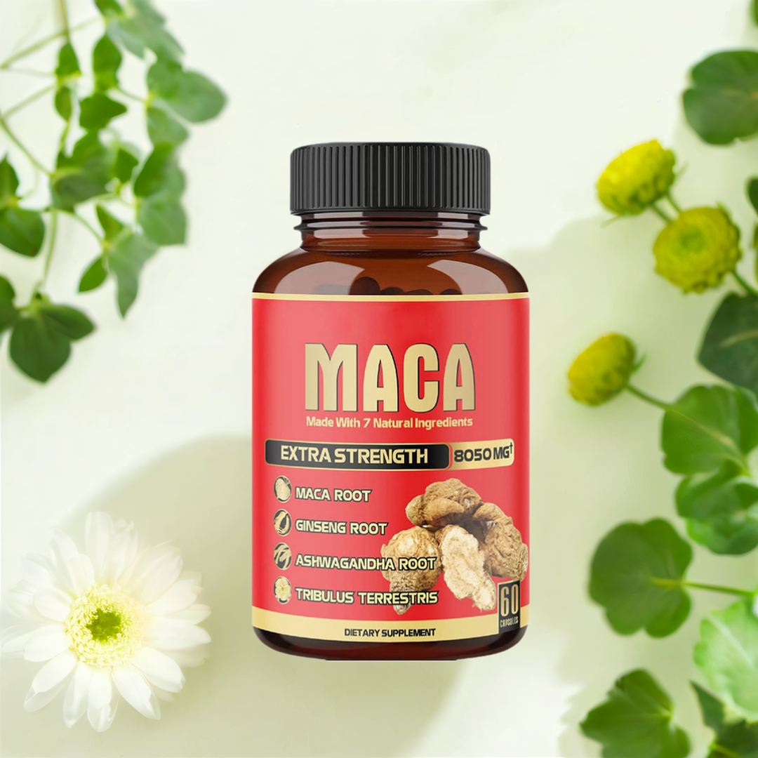 2 Pcs 8050mg Organic Black Mac - Valerian Root Capsule avis et prix
