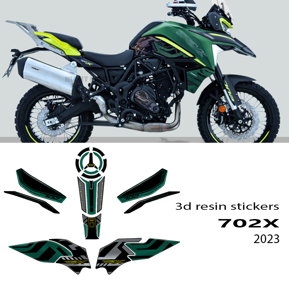 3D Sticker Trk702x Motorcycle  - Wellness X avis et prix