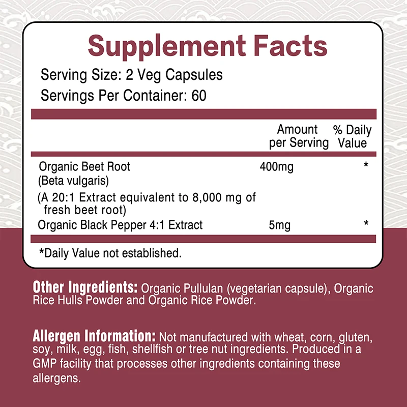 Beet Root Capsules - Enhance E - Valerian Root Capsule avis et prix